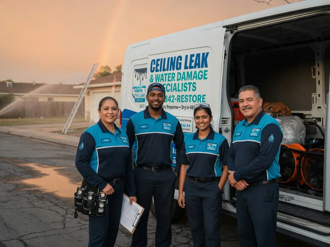 Ceiling Leak Cleanup company in Great Mills, MD