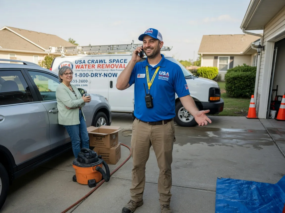 Crawl Space Water Removal Great Mills, MD FAQs